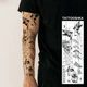 Тимчасове водостійке тату рукав TATTOOSHKA "Грецькі Боги" LD-11-2 - зображення 1