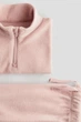 Костюм флісовий рожевий однотонний H&M 98см (400098879) - зображення 2