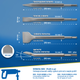 Набор зубил S&R Meister sds-plus 4 шт в тубусе (114504250) - изображение 2