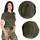 Жіноче поло Camotec Pani Army ID LT S 2908010209360 - изображение 4