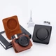 Набор Fujifilm INSTAX MINI 99 Black черная фотокамера мгновенной печати / картриджи 20 фото / фотоальбом / чехол коричневый / ремешок / подарочная упаковка - изображение 6