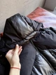 Куртка зимова чоловіча утеплена з капюшоном водостійка чорного кольору розмір L - зображення 2