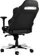 Кресло для геймеров DXRacer Iron OH/IS166/NW (чёрное/белые вставки) (59887) - изображение 6