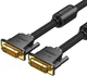 Кабель Vention DVI-D 24M - 24M, 8.0 м, 2K 60Hz оплетки, с ферритами (EAEBK) - изображение 1