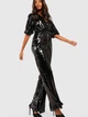 Комбинезон женский Boohoo GZZ27231 38 Черный (KAY2000001553503) - изображение 3