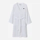 Халат чоловічий бавовняний літній Lacoste 811401070 One Size Білий (1159818723) - зображення 2