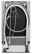 Вбудована посудомийна машина Electrolux EEA912100L вузька - изображение 4