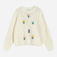Подростковый вязаный свитер для девочки Reserved 2904N-01X 152 см Кремовый (5904749693637) - изображение 3