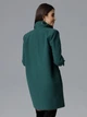 Płaszcz damski elegancki Figl M623 XL Zielony (5902194357272) - obraz 2