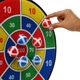 Дартс на липучці 6 м'ячів та мішень VELCRO dartboard Baili BL-612 37cм - зображення 8