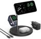 Беспроводное зарядное устройство - док-станция ANKER Maggo 3-in-1 Wireless Charging Station черная - изображение 6