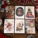 Набір листівок карток на Різдво 6 шт 10 х 15 см Marry Christmas - изображение 5