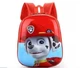 Рюкзак детский Маршал Paw Patrol 30х28х5 см красный - изображение 1