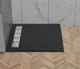Душевой поддон + Сифон, AVKO RTA174, Композит 90x90x5 см, Черный камень - изображение 3