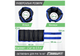 Утяжелители для ног и рук EasyFit наборные 0,5-2,5 кг черно-синие пара - изображение 2