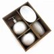 Набор аксессуаров для ванной комнаты керамический белый 32774 - изображение 6