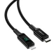 Зарядный кабель USB Lightning для iPhone / Провод шнур Юсб Лайтнинг для зарядки айфона Apple устройств 1м B9 - изображение 2
