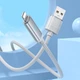 Зарядний кабель USB-Lightning для iPhone / Провід шнур Юсб Лайтнінг для зарядки айфона Apple пристроїв А18 - зображення 3