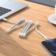 Зарядний кабель USB-Lightning для iPhone / Провід шнур Юсб Лайтнінг для зарядки айфона Apple пристроїв 1м С20 - зображення 4
