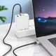 Кабель USB Type-C to USB Type-C / Провод шнур Юсб Тайп си на Юсб Тайп си для быстрой зарядки и передачи данных Black K - изображение 4