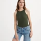 Женская майка Levi's (196876578941) ESSENTIAL RACER XS зеленая - изображение 2