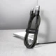 Кабель Baseus Cafule Cable USB For Micro 2.4A 1m Gray+Black (CAMKLF-BG1) - изображение 7