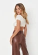 Топ вʼязаний світло-бежевий M/L Missguided - изображение 5