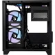 Корпус Qube reef argb, Black, MiniTower, без бп, для microATX / mini-ITX, 1xUSB 3.0 / 2xUSB 2.0, макс. cpu - 160 мм / vga - 320 мм, 4x120 мм, передняя и боковая стенки из закаленного стекла (reef_gbnu3) - изображение 4