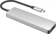 Type-C-Хаб Proove Iron Link 5 in 1 (2xType-C + 2xUSB3.0 + HDMI) Silver (577310012) - зображення 2