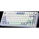 Клавиатура Aula F75 Gasket Greywood V3 switch Hot-Swap PBT Wireless/Bluetooth/USB White (6948391208640) - изображение 3