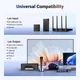 З'єднувач витої пари UGREEN NW301 RJ-45 to 2xRJ-45 1000Mbps Grey (45311) - зображення 7