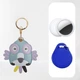 Захисний чохол Parrot для Apple Airtag брелок тримач для магнітного ключа / ключа-таблетки + комплект захисних плівок, блакитний "G" (93875655) - зображення 3