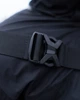 Мужская большая сумка бананка Street Bag с патч панелью черная - изображение 5