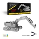Коллекционная модель-конструктор Metal Time Tireless Digger Экскаватор механический (MT043) - изображение 1