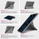Чехол для планшета ArmorStandart Y-Type PEN для Apple iPad Air 10.9 M1 (2022)/Air 10.9 (2020) с креплением для стилуса Apple Pencil Gray (ARM77510) - изображение 3