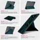 Чехол для планшета ArmorStandart Y-Type PEN для Apple iPad Air 10.9 M1 (2022)/Air 10.9 (2020) с креплением для стилуса Apple Pencil Pine Green (ARM77508) - изображение 3