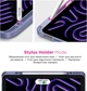 Чехол для планшета ArmorStandart Y-Type PEN для Apple iPad Pro 13 2025/2024 с креплением для стилуса Apple Pencil Purple (ARM77742) - изображение 4