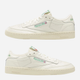 Sneakersy damskie skórzane Reebok Club C 85 Vintage W 100007797 37.5 Ecru (4065418211468) - obraz 3