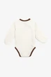 Бодi на запах Baby Life 3-06 56 см Коричневий - зображення 5