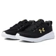 Сникеры Under Armour Essential Black/White/Metallic Gold, 45 (290 мм) (11671187) - изображение 2