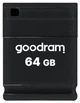 Флеш накопичувач USB 64Gb Goodram UPI2, Black, USB 2.0, до 20/5 МБ/с (UPI2-0640K0R11) - зображення 1