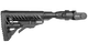 Приклад телескопический FAB, для АКМС складной, с амортизатором, черный - изображение 1