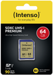 Карта пам'яті Intenso Premium SDXC 64GB Class 10 UHS-I (3421490) - зображення 2