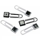Скріпки Axent 4110-A 32 мм 5 шт/уп Black and White - зображення 2