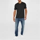 Футболка Donnay Three Pack V Neck Black, S (44) (10098844) - изображение 2