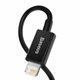 Кабель Baseus Superior Series USB to iP 2.4A 1m Black (CALYS-A01) - зображення 5