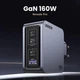 Зарядний пристрій Ugreen Nexode Pro 160W GaN з 4 портами (QC 4.0+PD 3.1, PPS) для ноутбуков - зображення 1