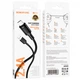 Кабель зарядки BOROFONE BX111 USB to Micro (2.4А) (1M) для пристроїв Чорний - изображение 2
