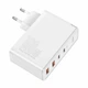 Зарядний Пристрій Baseus GaN2 Pro Quick Charger 100W (2Type-C + 2USB) white - зображення 3