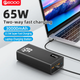 УМБ VHG M16 30000 mAh QC3.0+PD3.0 65W Laptop Power Bank, Black - зображення 2